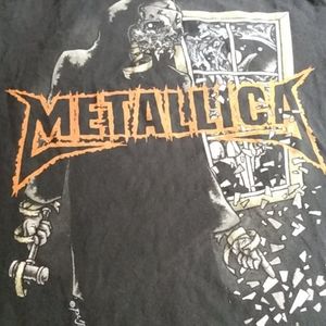 Metallica band t
